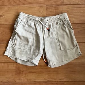 Bottoms Lab Ease Linen Shorts (M, fits 30-34, 6.5" inseam)